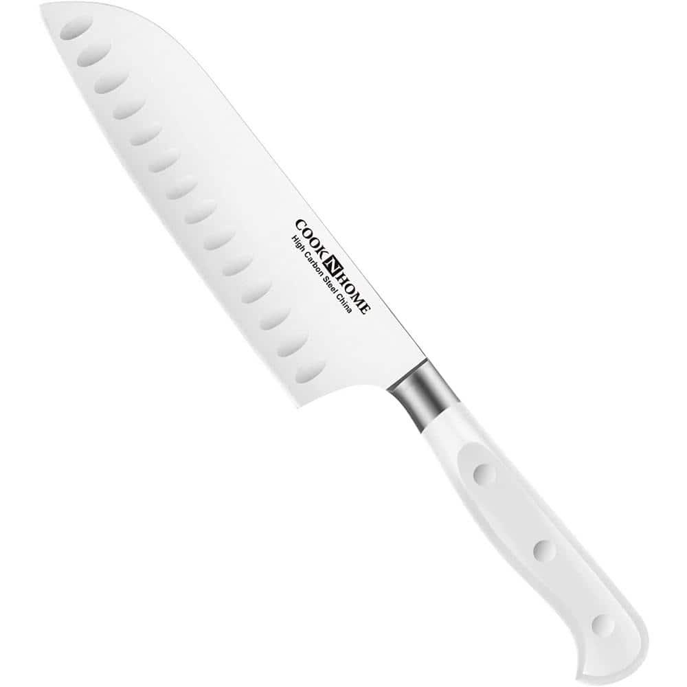 Cook N Home Kitchen Knife Set with Bamboo Storage Block 15-Piece