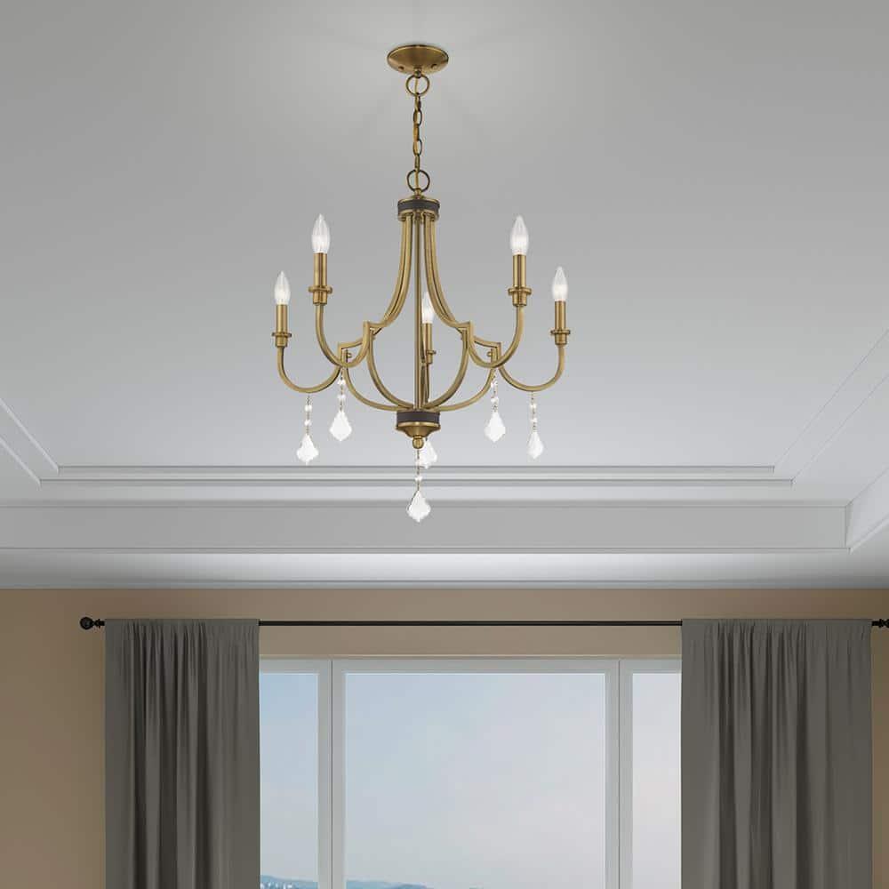 Dedric 5 - Light Dimmable Classic / Traditional Chandelier