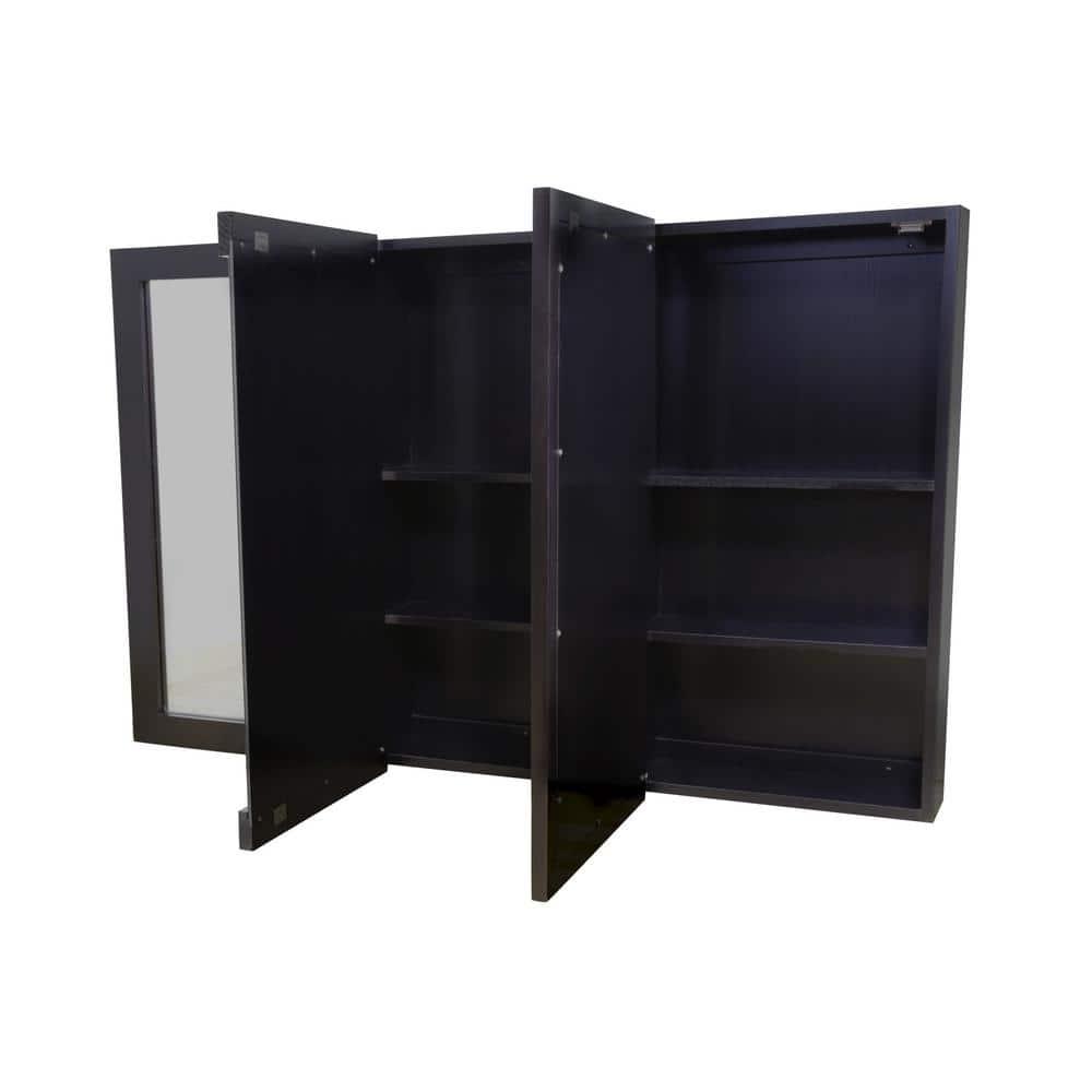 Design House Ventura 30-Inch Medicine Cabinet in Espresso