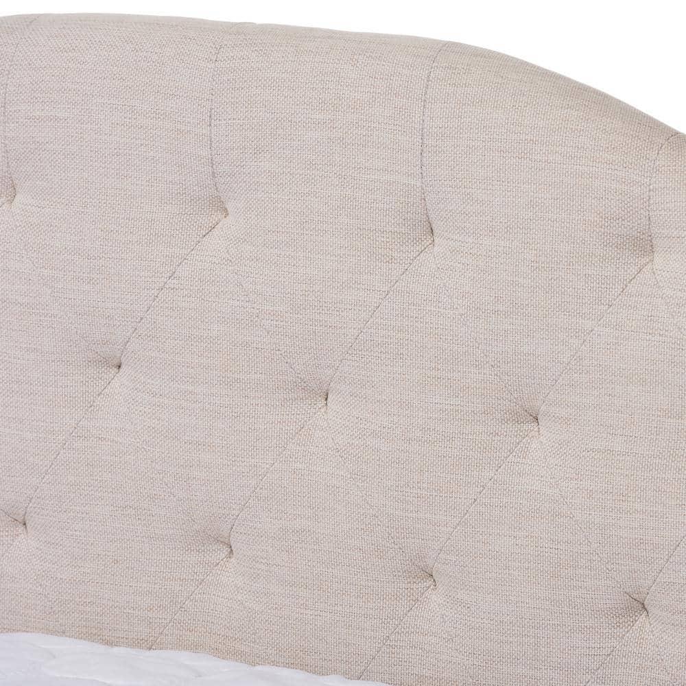 Baxton Studio Eliza Modern and Contemporary Fabric Upholstered Daybed