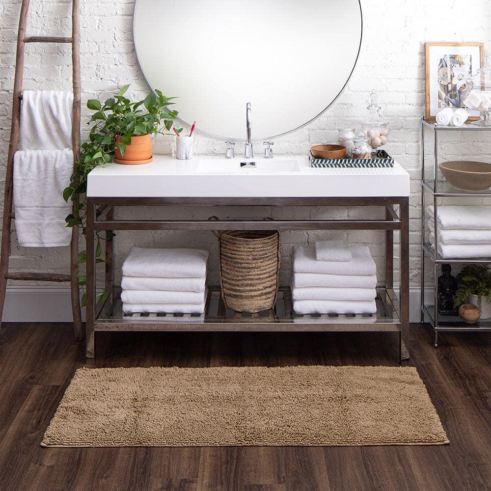 Mohawk Home Classic Cotton Ii Taupe 2' x 5' Bath Mat