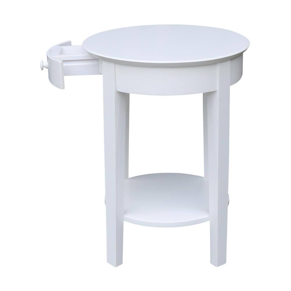 International Concepts Phillips Accent Table with Drawer
