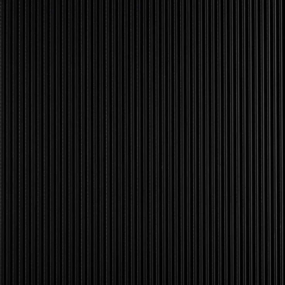 Black 36 in. x 10 ft. Vinyl V-Groove Commercial Grade Matting