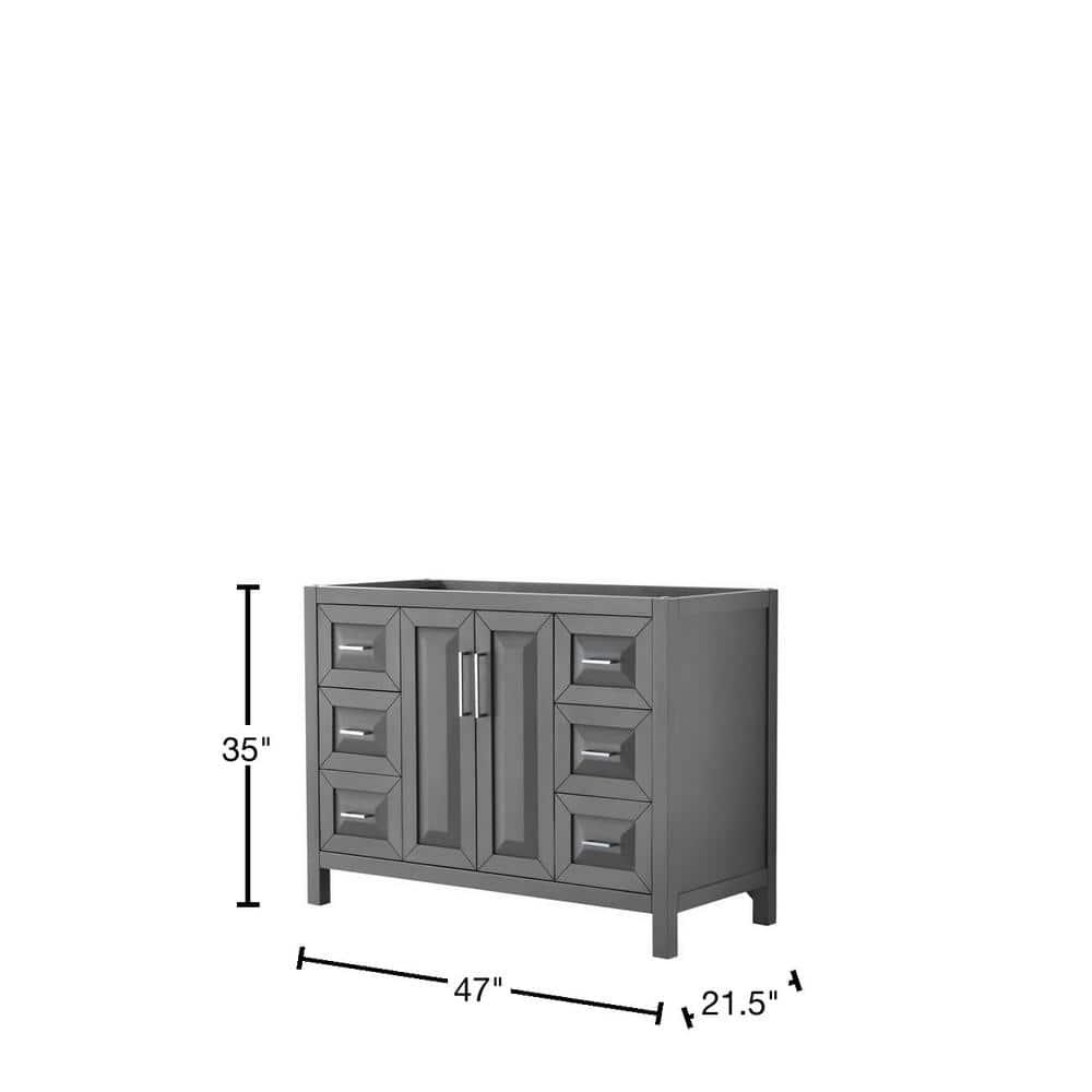 Daria 47" Single Bathroom Vanity Base Only
