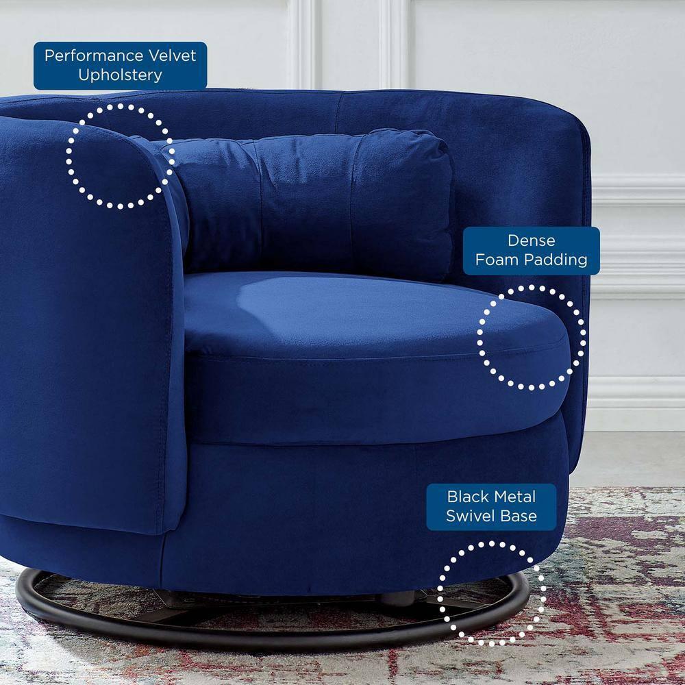 Modway Modway Relish Performance Velvet Performance Velvet Swivel Chair
