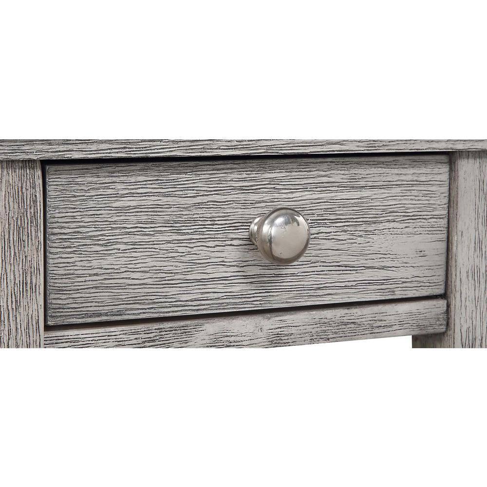 Convenience Concepts American Heritage Three Tier End Table with Drawer, Multiple Colors