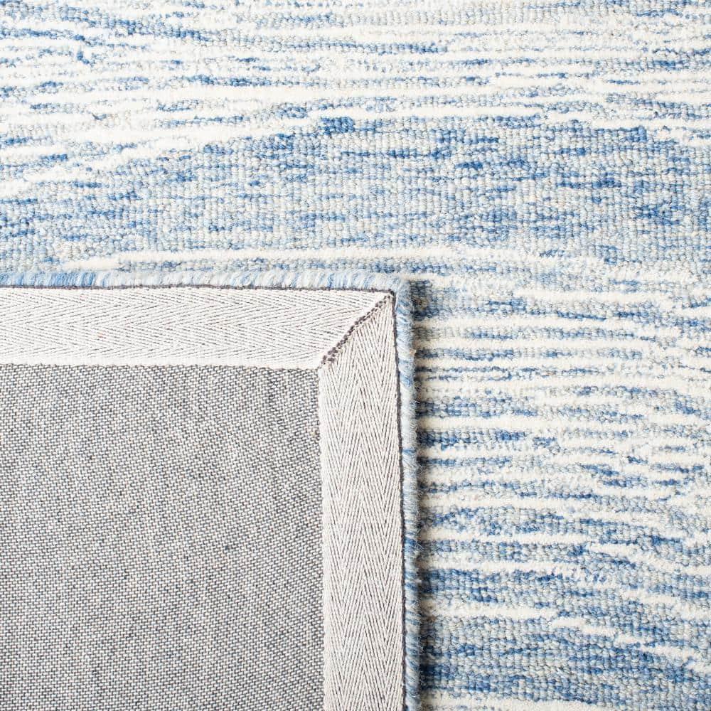 SAFAVIEH Metro Bridget Abstract Area Rug, Blue/Ivory, 4' x 6'