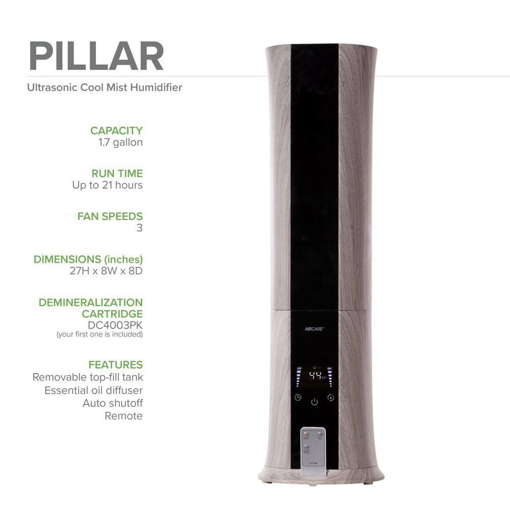 AIRCARE Pillar Ultrasonic Humidifier Beige
