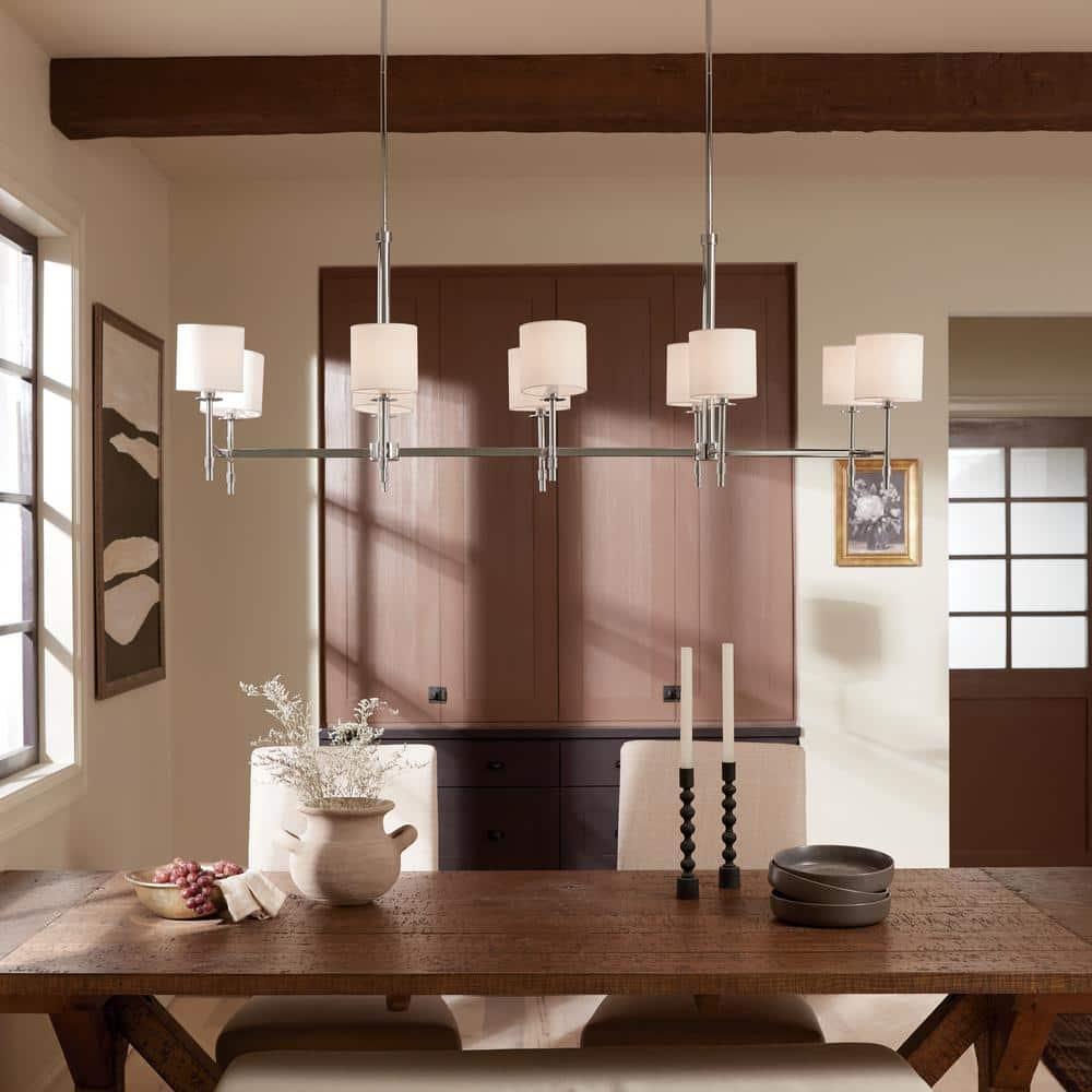Kichler Lighting Ali 10 - Light Chandelier in  Polished Nickel