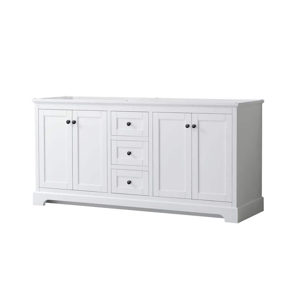 Wyndham Collection Avery 71" Double Bathroom Vanity Base Only