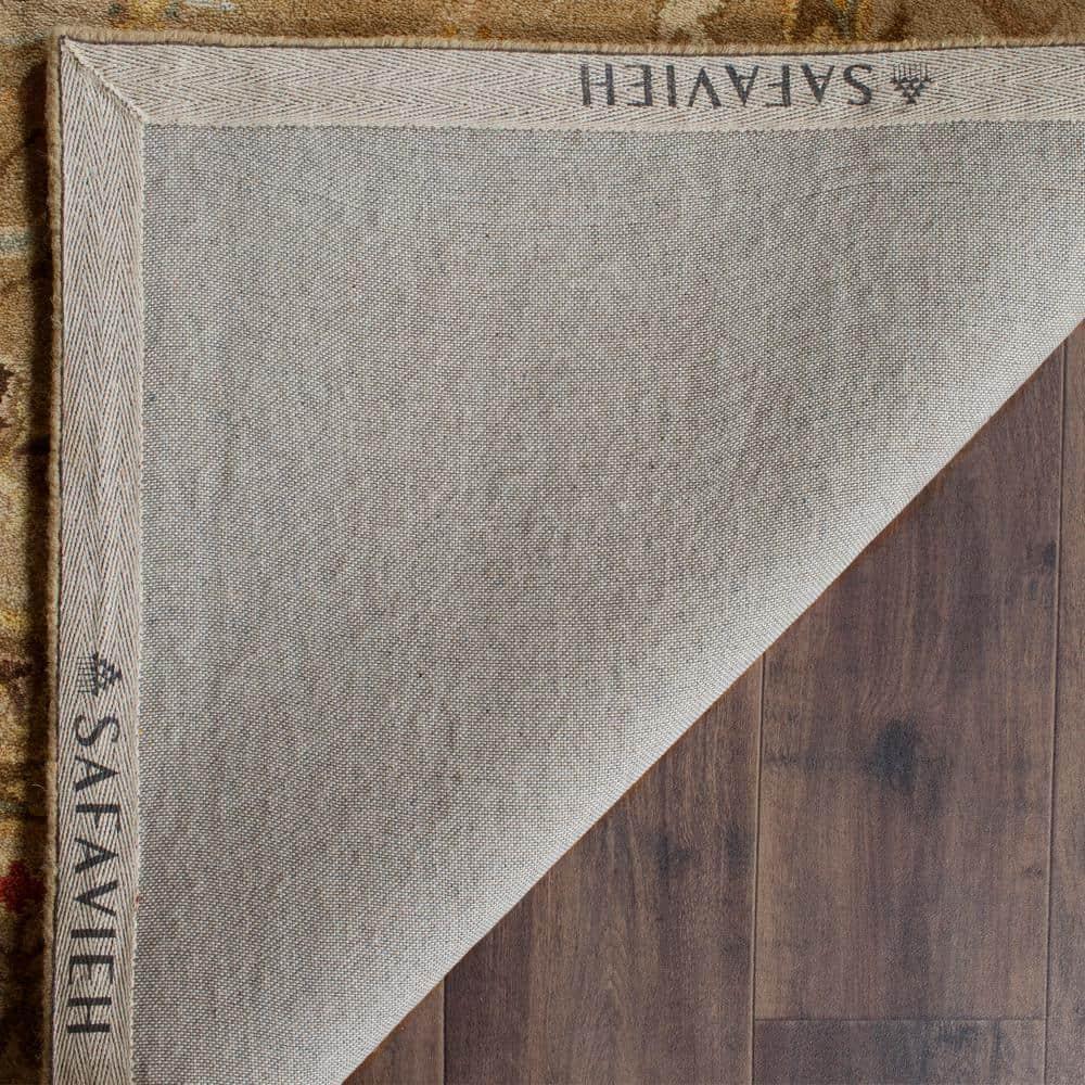 Antiquity AT859 Hand Tufted Indoor Accent Rug - Taupe/Beige - 2'x3' - Safavieh