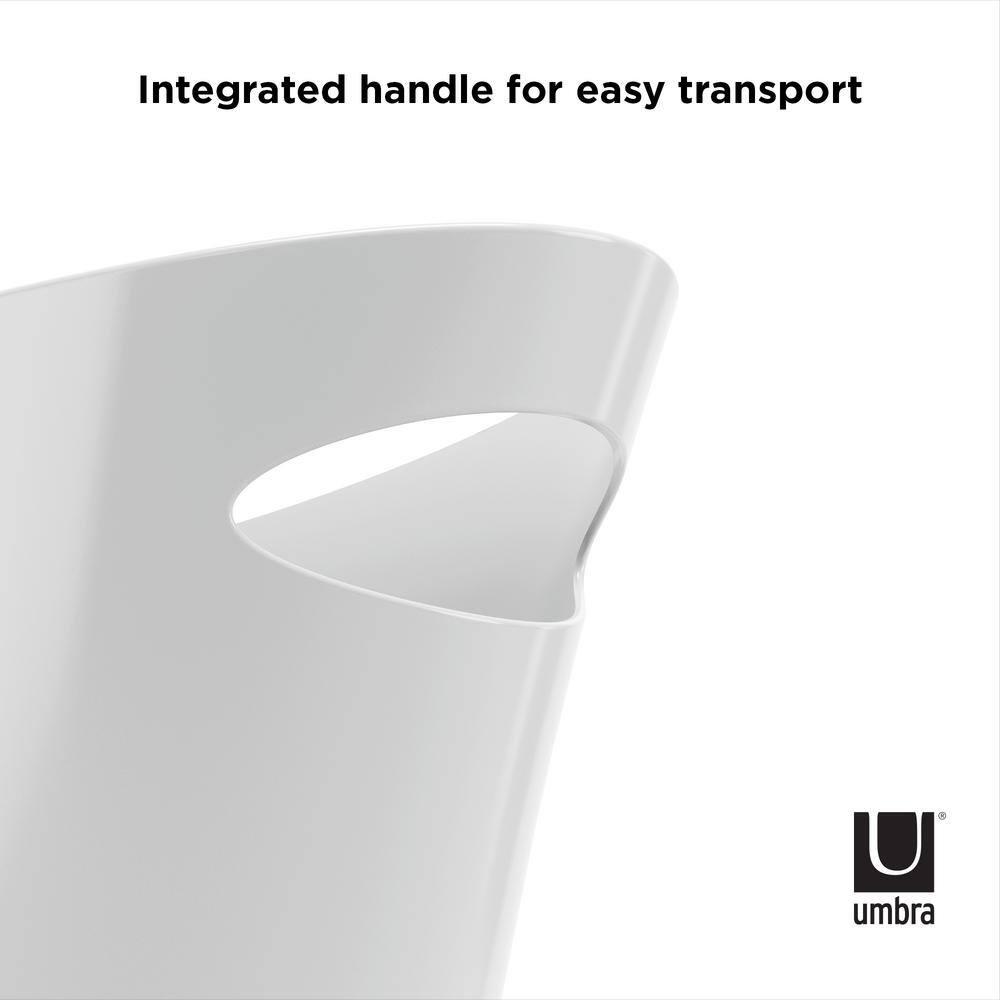 Umbra Skinny Plastic Open Waste Basket - 2 Gallons