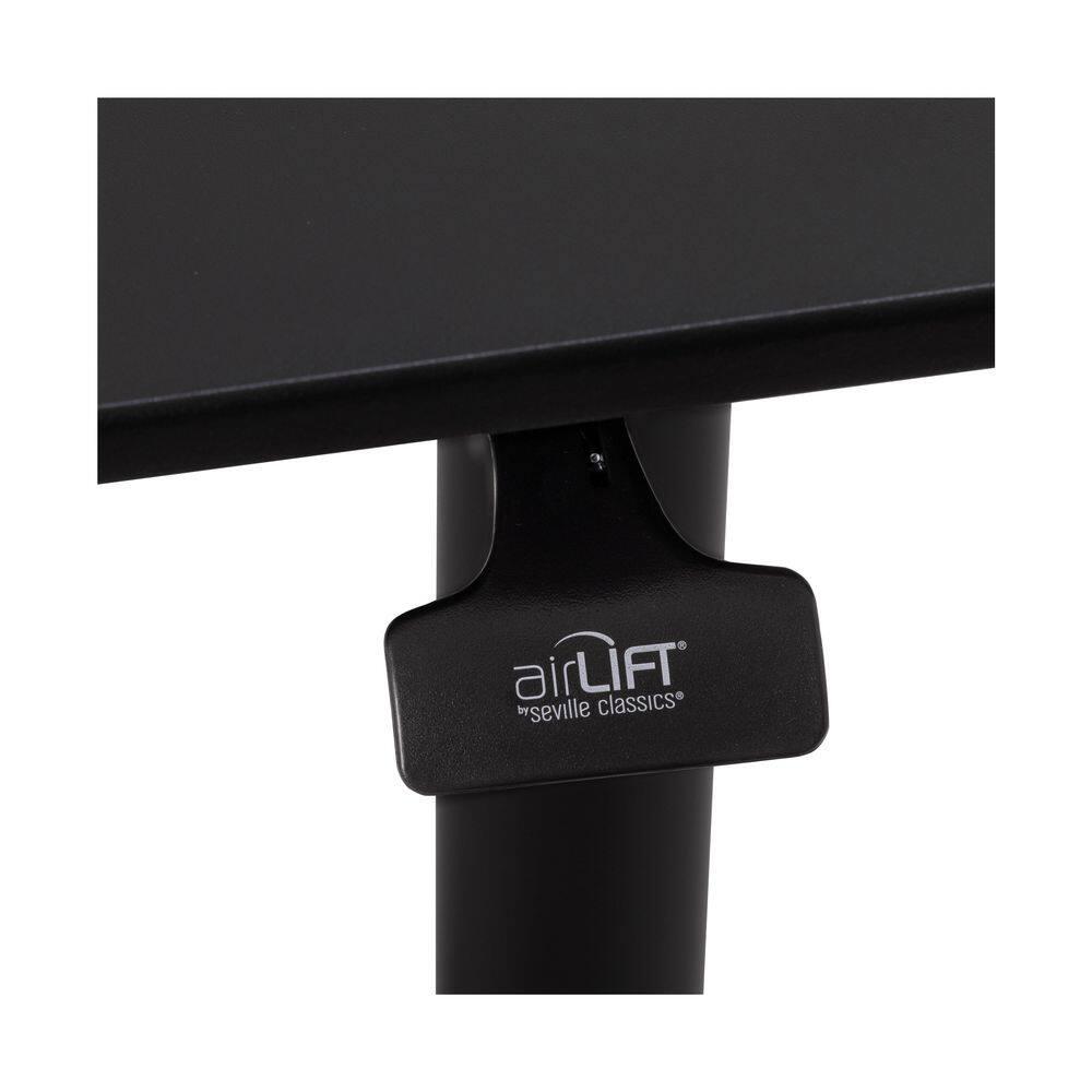 Seville Classics AIRLIFT® airLIFT 28" W Adjustable Height Rolling Laptop Desk Stand