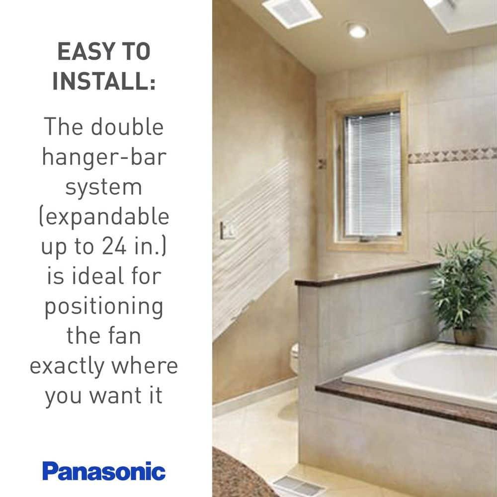 Panasonic WhisperCeiling Bathroom Exhaust Fan, 290 CFM, FV-30VQ3
