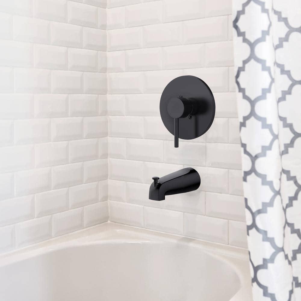 Design House 595629 Wall Mounted Tub Spout with Diverter