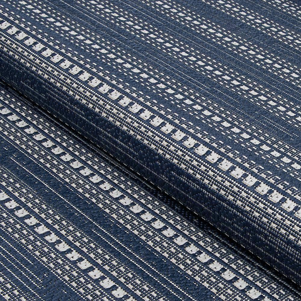 Couristan Afuera Beachcomber 3' x 5' Marine Striped Nautical Outdoor Rug