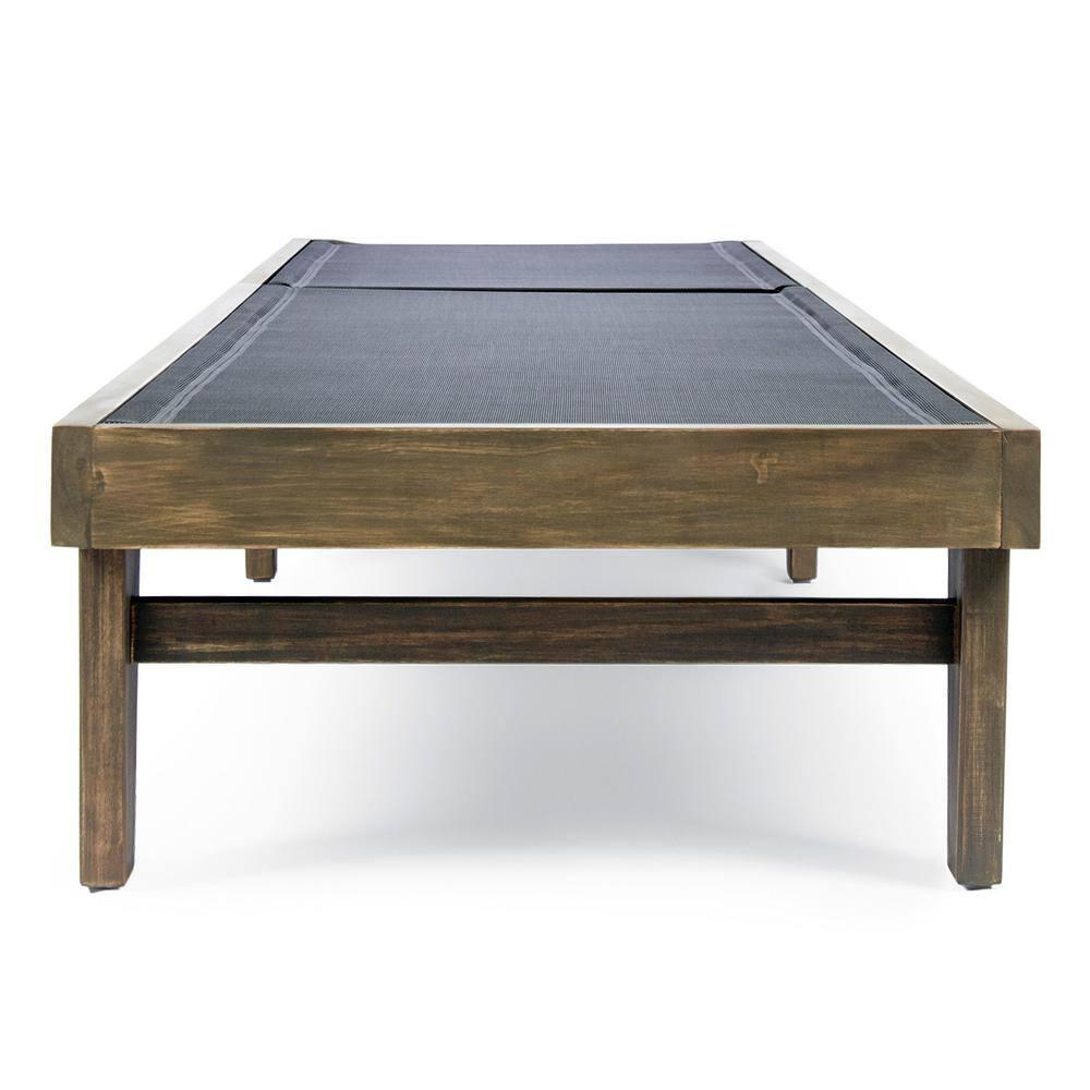 Gracie Oaks Outdoor Patio Chaise Lounge with Cushion
