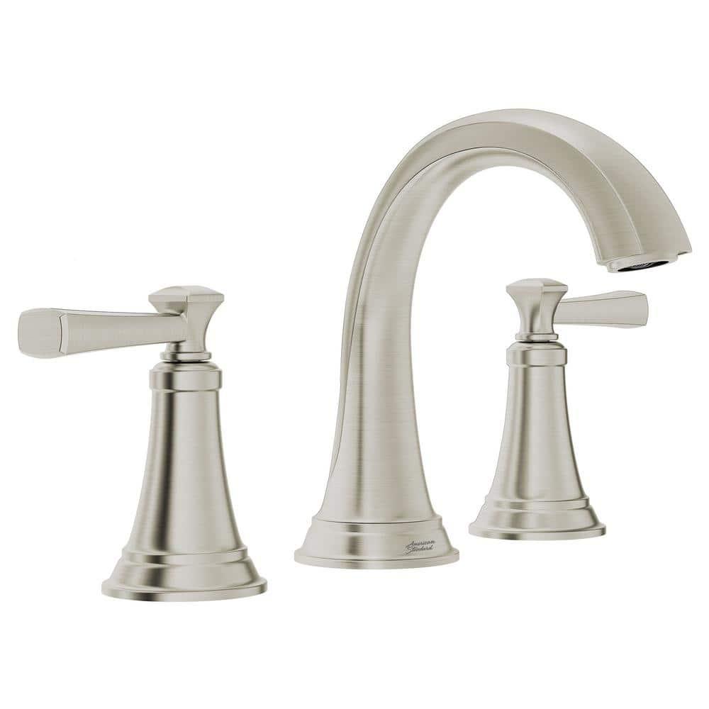 Glacier Bay Rumson 8 in. Widespread 2-Handle Bathroom Faucet in Brushed Nickel