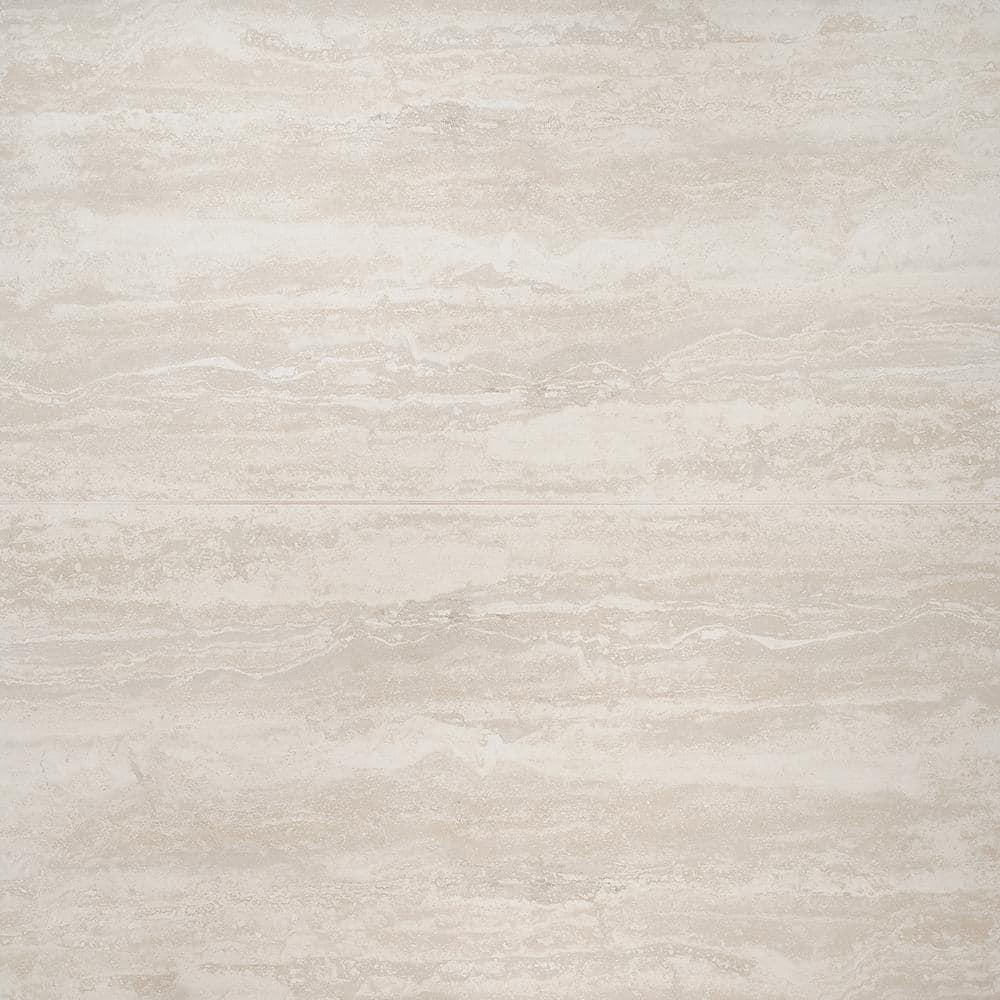 Essential Travertine 24" x 48" Porcelain Stone Look Wall & Floor Tile