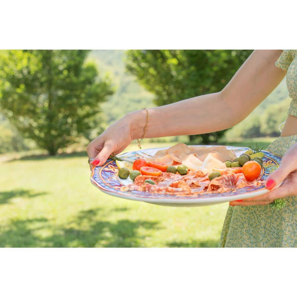 Euro Ceramica Duomo 18" Oval Platter