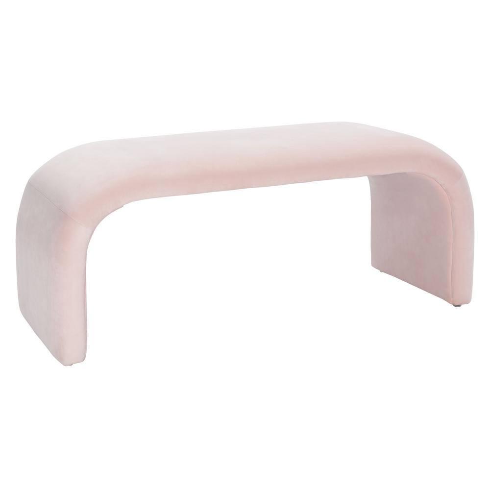 Tenko Bench - Light Pink - Safavieh