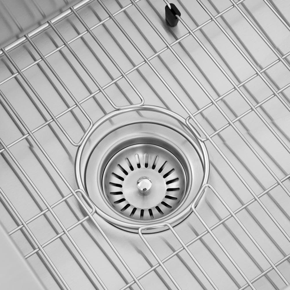 ZLINE 45 in. Garmisch Undermount Single Bowl Stainless Steel Kitchen Sink W/ Bottom Grid & Accessories (SLS-45)