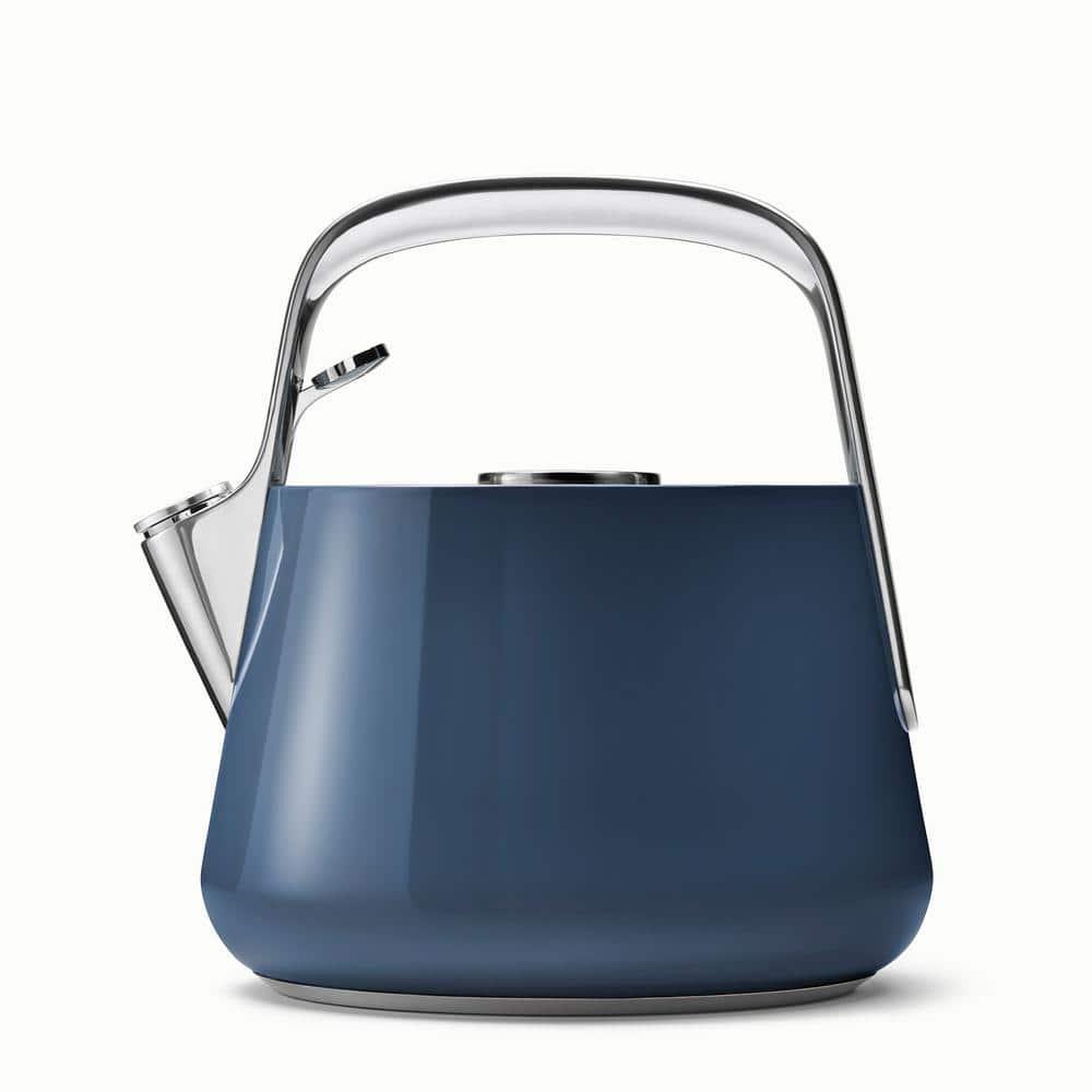 Caraway ® Navy Stovetop Whistling Tea Kettle