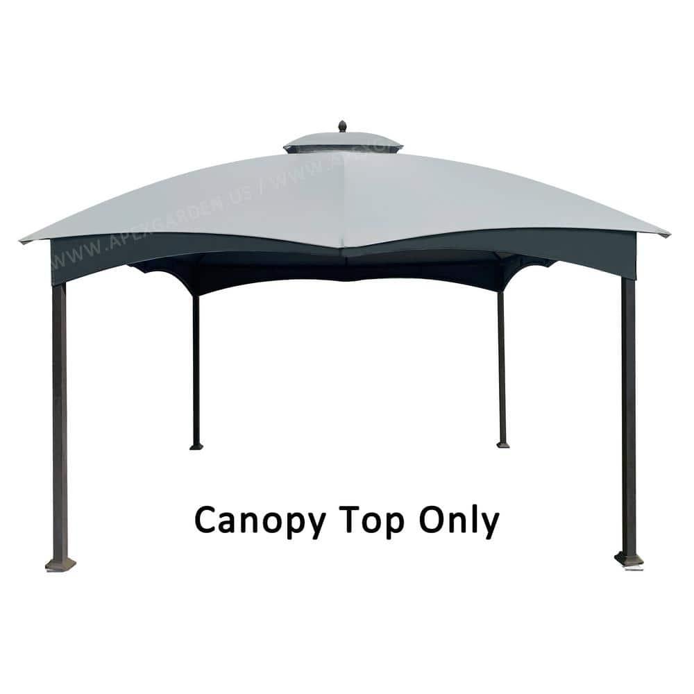 APEX GARDEN Replacement Canopy Top for  Lowes Allen Roth Gazebo  Model # GF-12S004B-1 / GF-12S004BTO