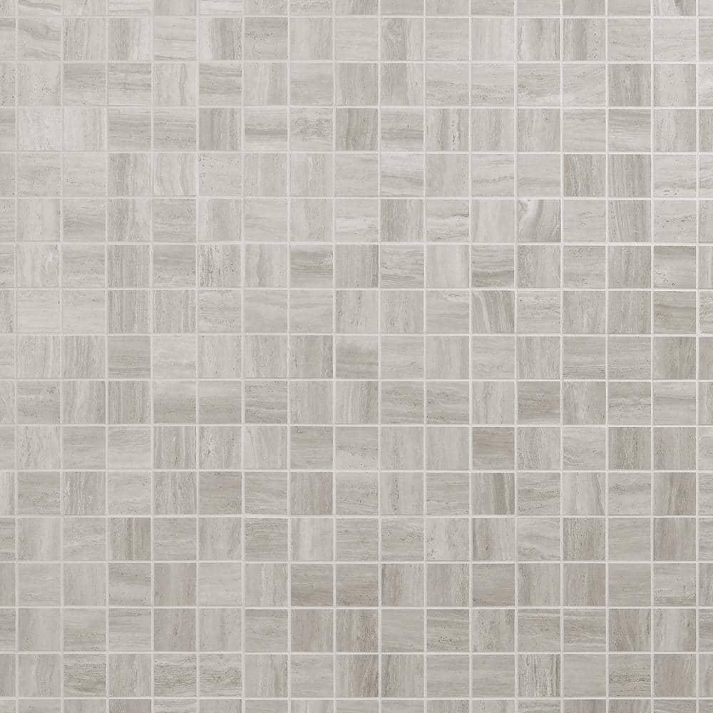 Roswell 12" x 12" Porcelain Mosaic Sheet Wall & Floor Tile (0.96 Sq. Ft. / Each)