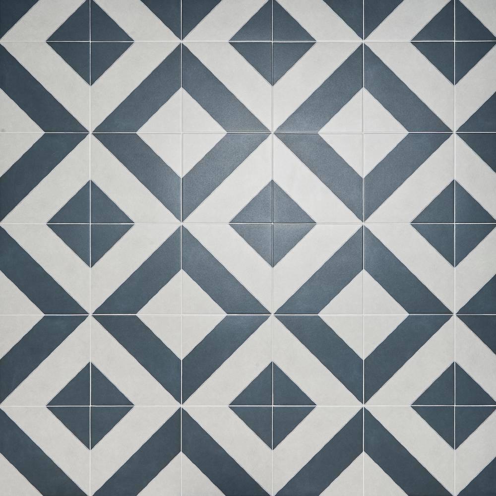Ava Diagonal 9" x 9" Porcelain Tile (10.76 sq. ft./ Case)