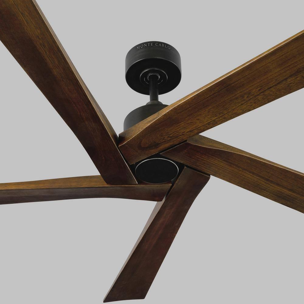 Monte Carlo 5Aspr56 Aspen 56" 5 Blade Indoor Ceiling Fan - Grey