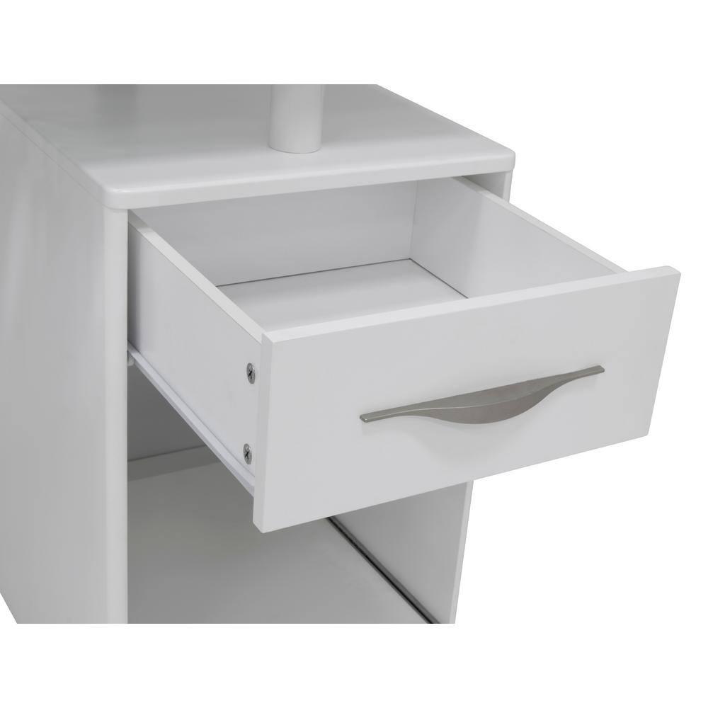 56.75'' x 23.75'' Sewing Table with Sewing Machine Platform