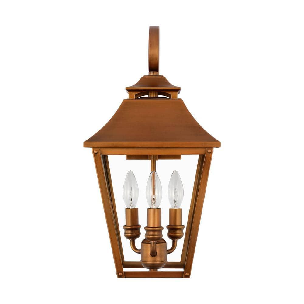 Centerport 3-Light Outdoor Wall Lantern