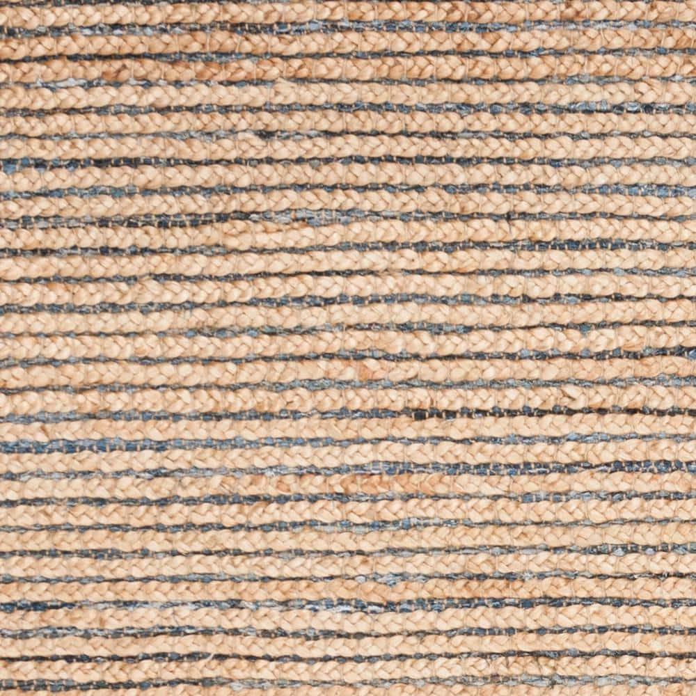 Chupp Hand Woven Jute, Denim Solid Color Rug
