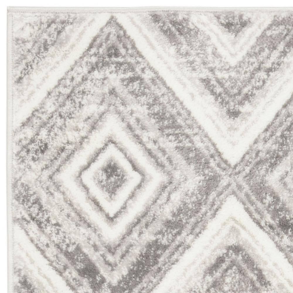Skyler SKY120 Power Loomed Indoor Area Rug - Grey/Ivory - 4'x6' - Safavieh