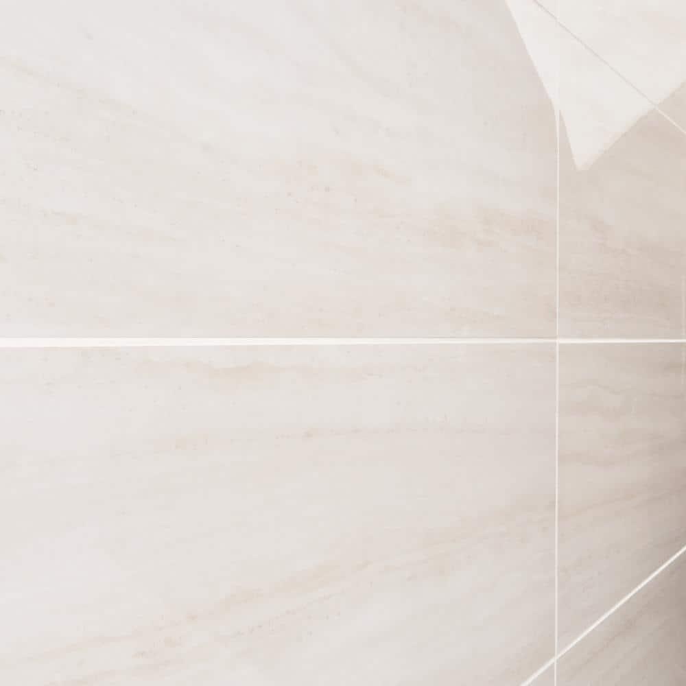 Roswell 11.72 in. x 23.69 in. Polished Porcelain Floor and Wall Tile (15.5 Sq. Ft. / Case)