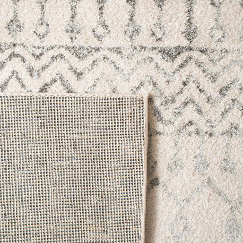 Tulum TUL270 Power Loomed Indoor Runner Rug - Ivory/Grey - 2'x19' - Safavieh