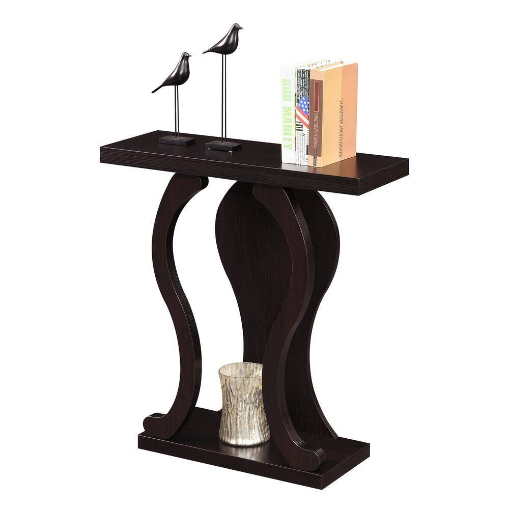 Convenience Concepts Newport Terry B Console Table, Espresso