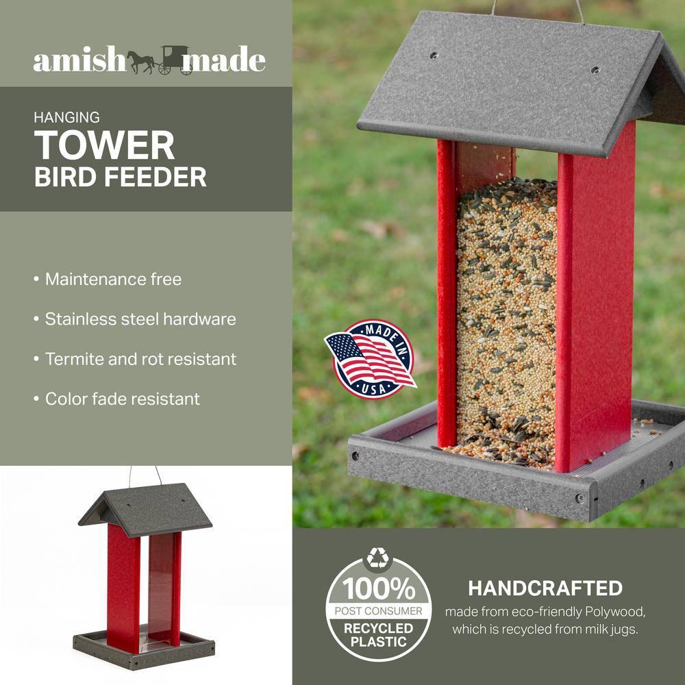 Outdoor Leisure Products Hanging Hopper Bird Feeder