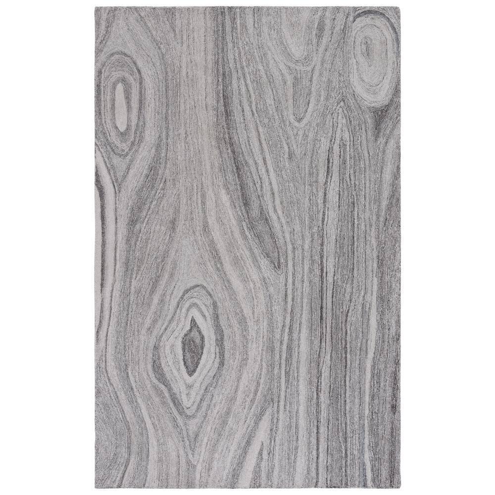 Abstract ABT901 Handmade Indoor Area Rug - Grey - 4'x6' - Safavieh