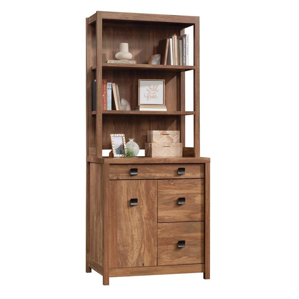 Cannery Bridge Library Hutch Sindoori Mango - Sauder
