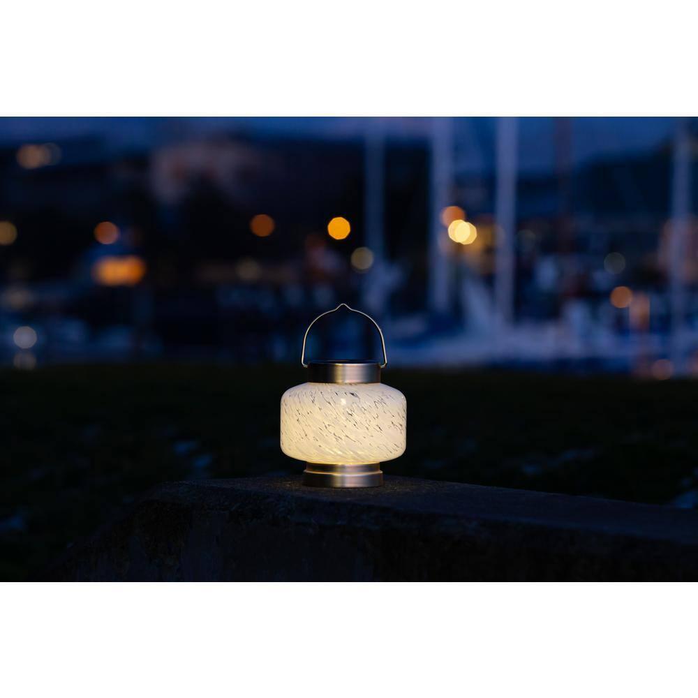 5.5'' Solar Powered Integrated LED Outdoor Lantern