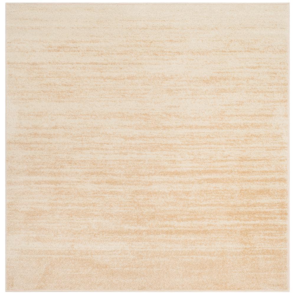 Adirondack ADR113 Machine Made Indoor Area Rug - Champagne/Cream - 9'x9' - Safavieh
