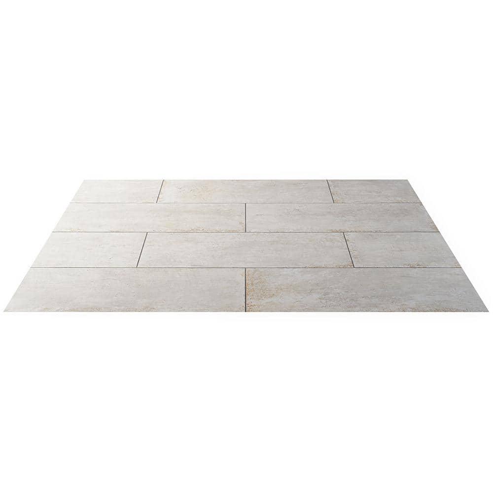 Mantis 11.81 in. x 23.62 in. Matte Porcelain Concrete Look Floor and Wall Tile (13.55 Sq. Ft./Case)