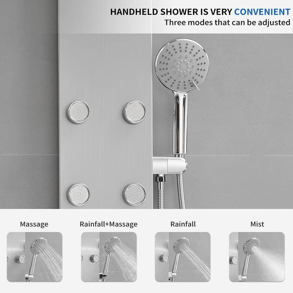 60.55'' Shower Panel with Adjustable Shower Head