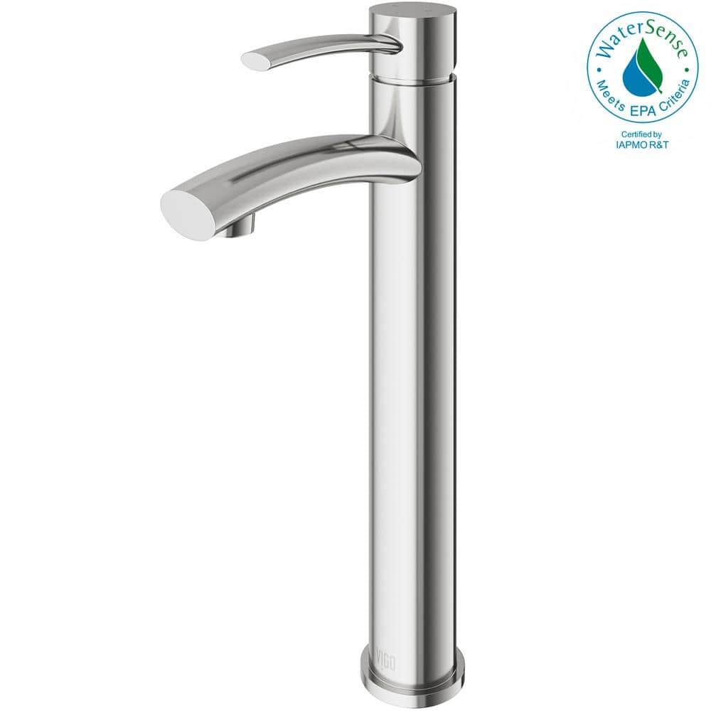 Milo 13" H Single Handle Vessel Sink Bathroom Faucet