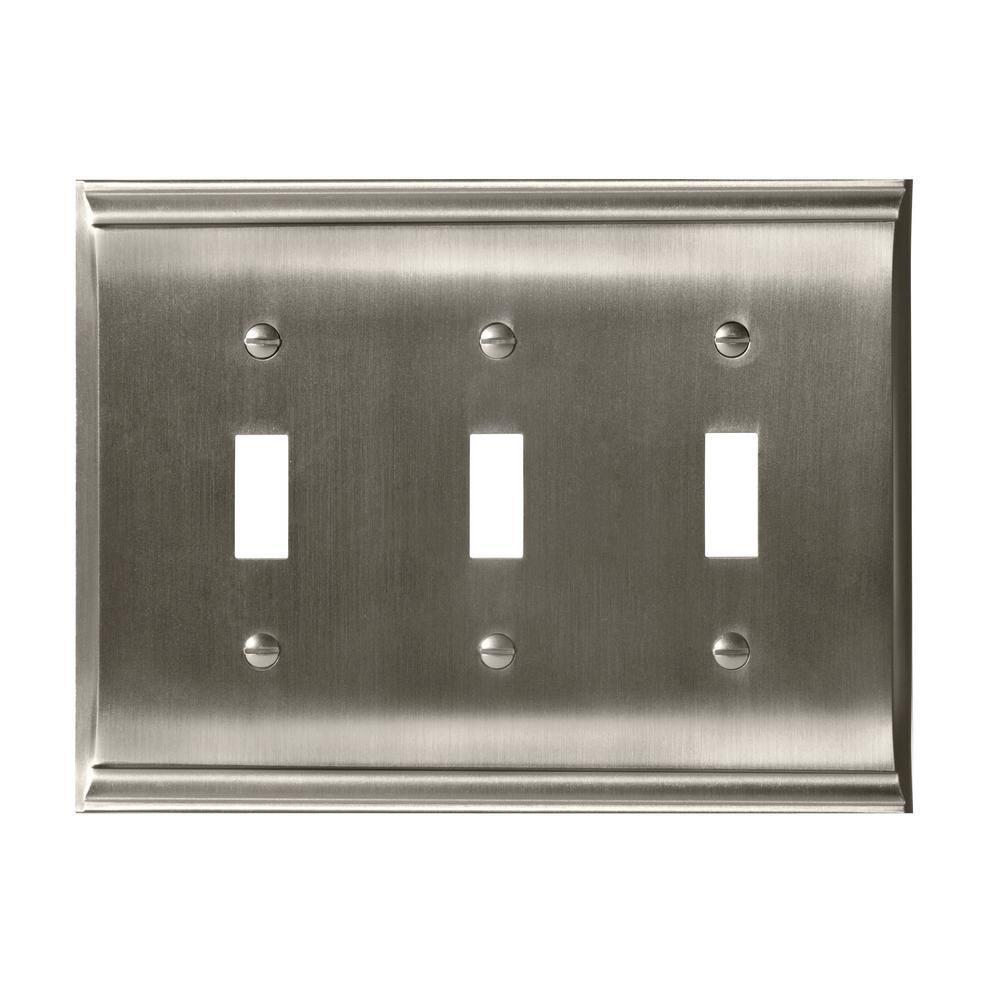 Candler 3-Gang Toggle Light Switch Wall Plate