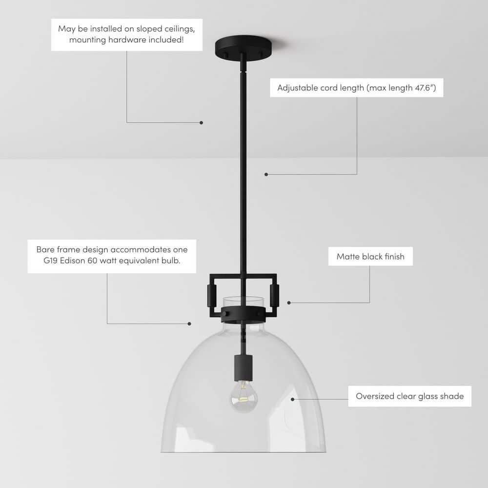 Arylide 1 - Light Single Geometric Pendant