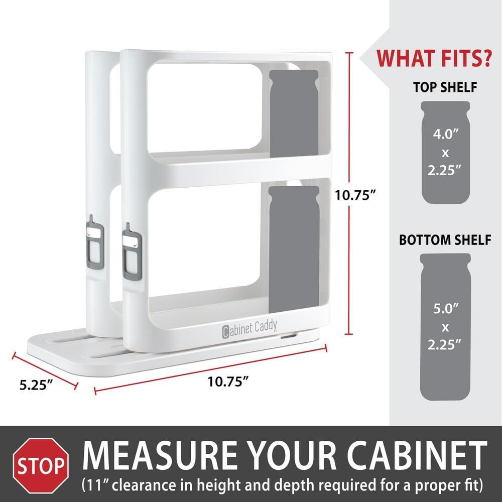 Cabinet Caddy Freestanding Spice Rack