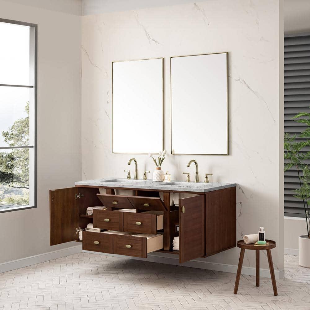 Aliza 60" Double Bathroom Vanity Set